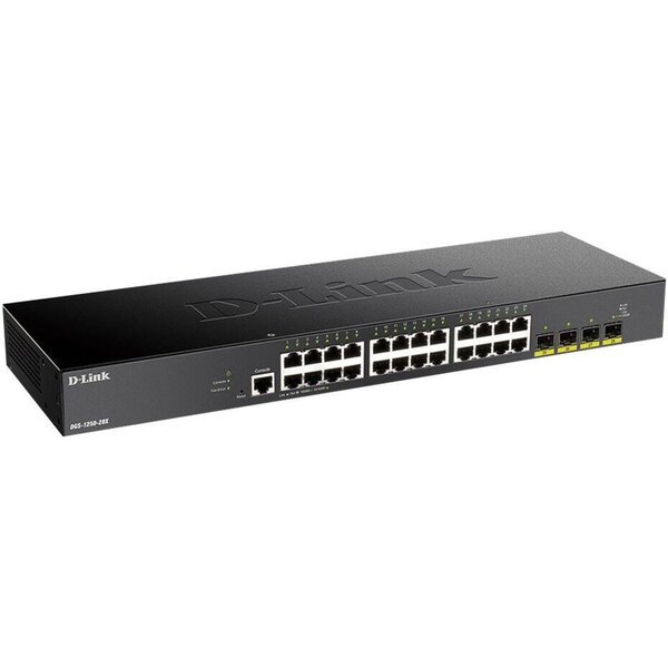 

Коммутатор D-Link DGS-1250-28X 24xGE, 4xSFP+, WebSmart