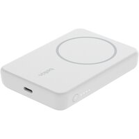 Портативний зарядний пристрій Power Bank Belkin 5000mAh MagSafe Wireless White