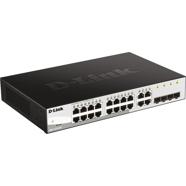 

Коммутатор D-Link DGS-1210-20/F 16xGE, 4xSFP, WebSmart (DGS-1210-20/E)