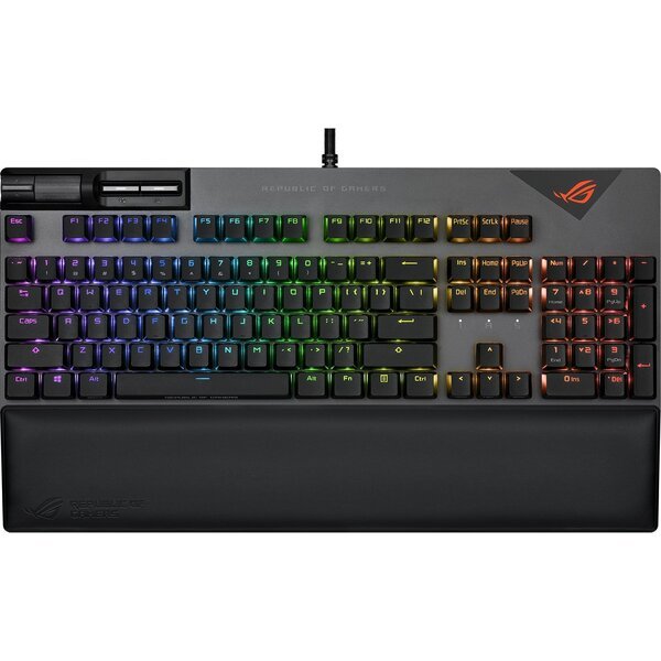 

Игровая клавиатура ASUS ROG Strix Flare II LED 104key NX Red USB (90MP02D6-BKUA01)