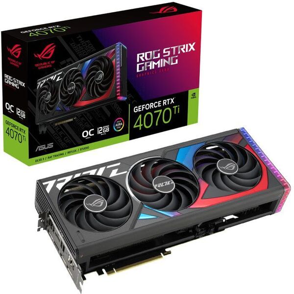 

Видеокарта ASUS GeForce RTX 4070 TI 12GB GDDR6X GAMING OC (90YV0II0-M0NA00)