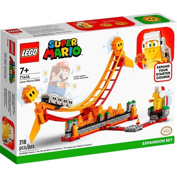 

LEGO 71416 Super Mario Поездка на волне лавы. Дополнительный набор