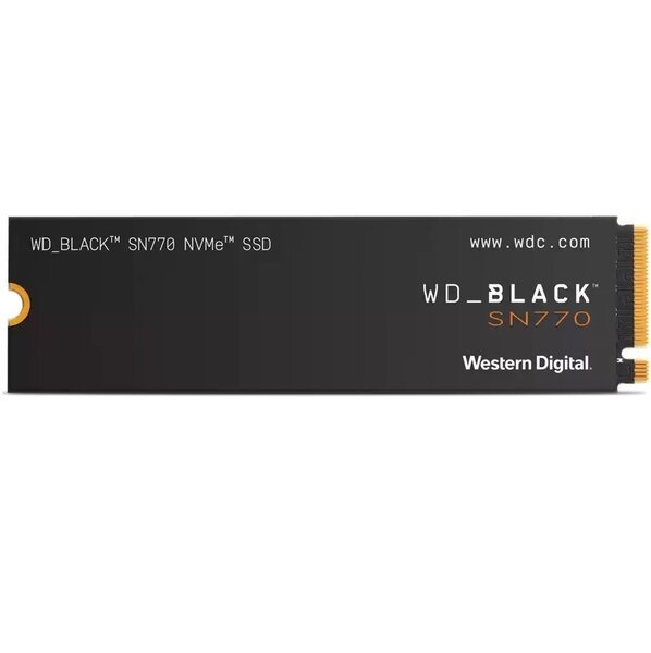 

SSD накопитель WD M.2 500GB PCIe 4.0 Black SN770 (WDS500G3X0E)