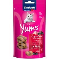 Ласощі для кішок Vitakraft Yums з качкою та бузиною, 40 г