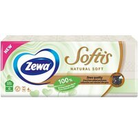 Носові хусточки Zewa Softis Natural Soft 10x9 шт