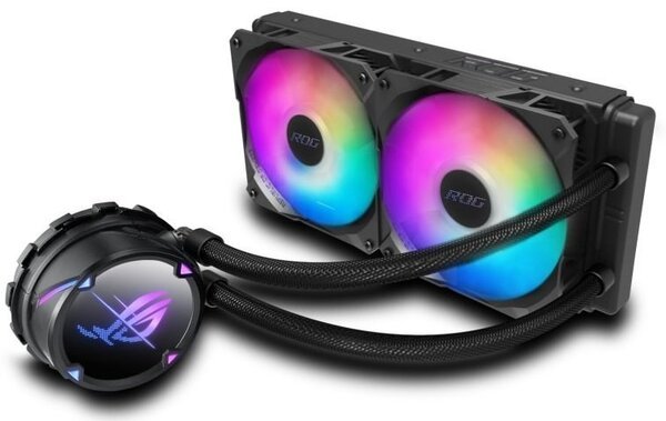

Система жидкостного охлаждения ASUS ROG STRIX LC II 240 ARGB, Intel LGA 1700, 1200, 115x, 2011, 2011-3, 2066 AMD AM4, TR
