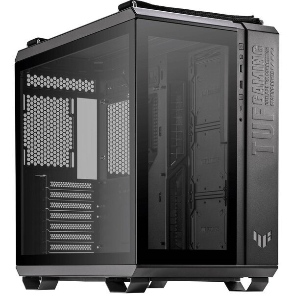 

Корпус ASUS TUF Gaming GT502, без БП, 2xUSB3.2, 1xUSB3.2 Type C, Tempered Glass front and left side, ATX, Black