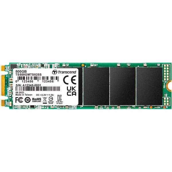 

SSD накопитель TRANSCEND M.2 500GB SATA 825S (TS500GMTS825S)