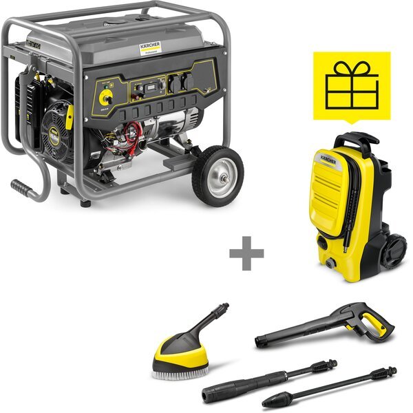 

Генератор Karcher PGG 3/1 + Минимойка Karcher K4 (9.612-314.0)