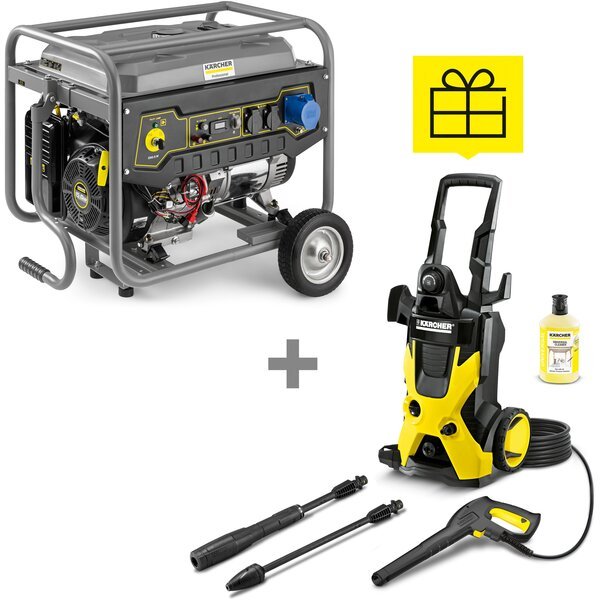 

Генератор Karcher PGG 6/1 + Минимойка Karcher К5 (9.612-315.0)