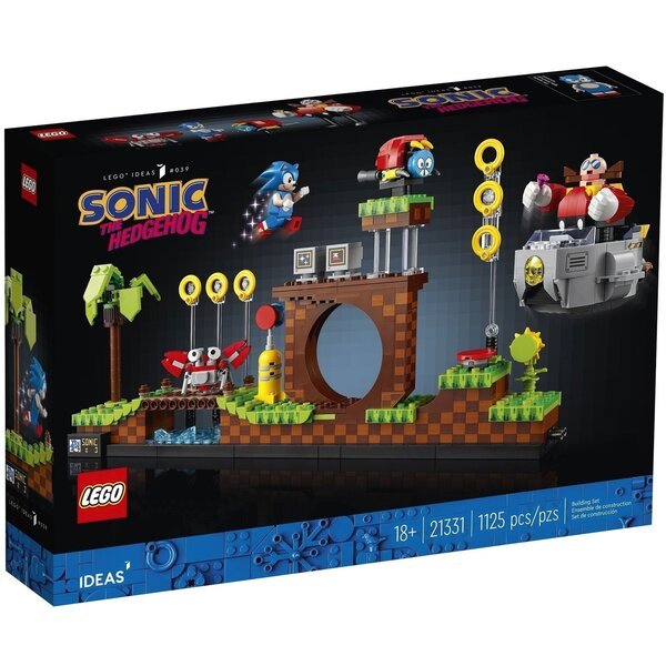 

LEGO 21331 Ежик Соник Зона Зеленых Холмов