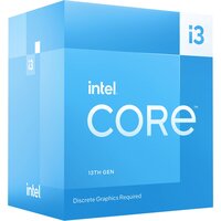 Процессор Intel Core i3-13100F 4C/8T 3.4GHz 12Mb LGA1700 58W w/o graphics Box (BX8071513100F)