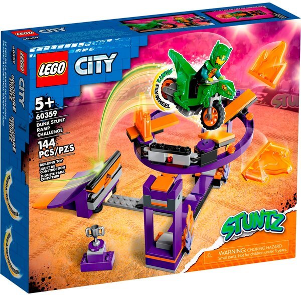 

LEGO 60359 City Stuntz Задания с каскадерской рампой