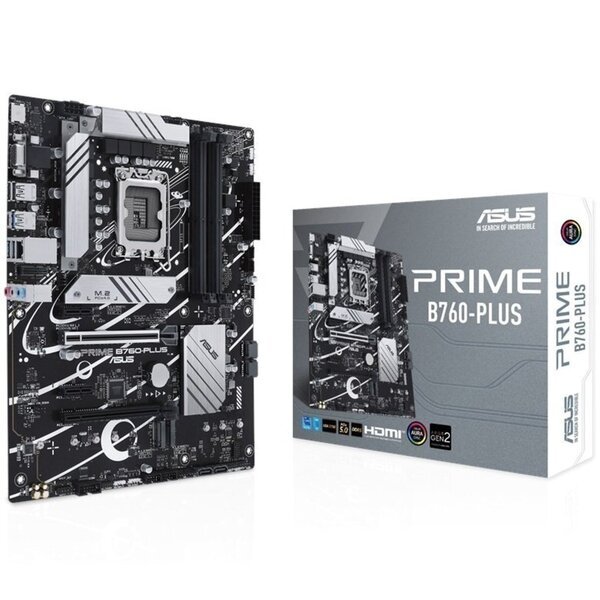 

Материнcкая плата ASUS PRIME B760-PLUS s1700 B760 4xDDR5 M.2 HDMI VGA DP ATX (90MB1EF0-M0EAY0)