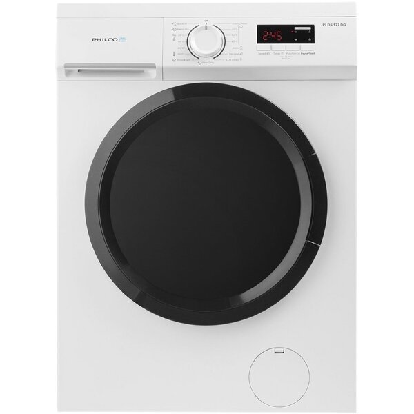 

Стиральная машина Philco фронтальная, 7кг, 1200, D, 40см, дисплей, белый