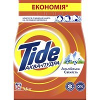 Пральний порошок Tide Аква Пудра Альпійська свіжість 3.6 кг