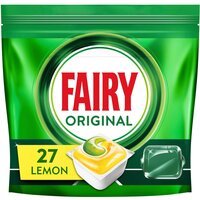 Капсули для посудомийних машин Fairy Original All in 1 Лимон 27шт