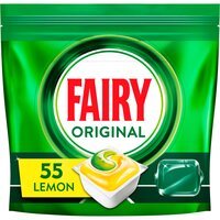 Капсулы для посудомоечных машин Fairy Original All in 1 Лимон 55шт