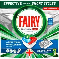 Капсулы для посудомоечных машин Fairy Platinum Plus All in 1 17шт