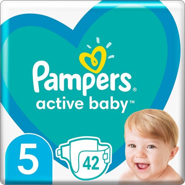 

Подгузники Pampers Active Baby Размер 5 (Junior) 11-16 кг 42 шт.