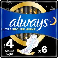 Гигиенические прокладки Always Ultra Secure Night 6 шт.