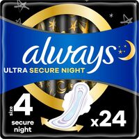 Гигиенические прокладки Always Ultra Secure Night 24 шт.