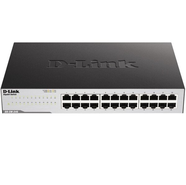 

Коммутатор D-Link GO-SW-24G/E 24xGE, Неуправляемый (GO-SW-24G/E)