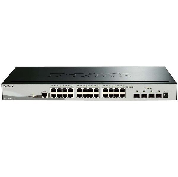 

Коммутатор D-Link DGS-1510-28X/E 24xGE, 4xSFP+, SmartPro (DGS-1510-28X/E)