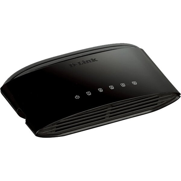 

Коммутатор D-Link DES-1005D/E 5xFE, Неуправляемый (DES-1005D/E)