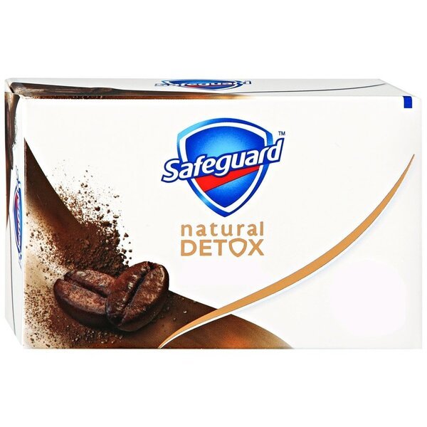 

Мыло туалетное Safeguard Natural Detox С экстрактом кофейных зерен 110г