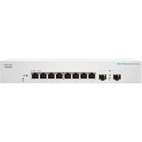 Комутатор Cisco CBS220 Smart 8-port GE, Ext PS, 2x1G SFP (CBS220-8T-E-2G-EU)