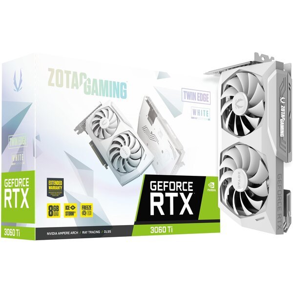 Видеокарта ZOTAC GeForce RTX 3060 Ti 8GB GDDR6X Trinity