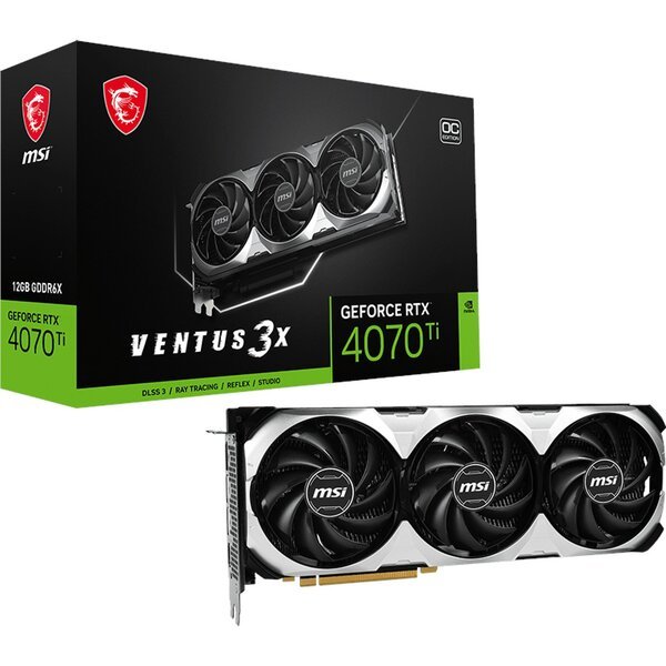 

Видеокарта MSI GeForce RTX 4070 TI 12GB GDDR6X VENTUS 3X OC (912-V513-088)