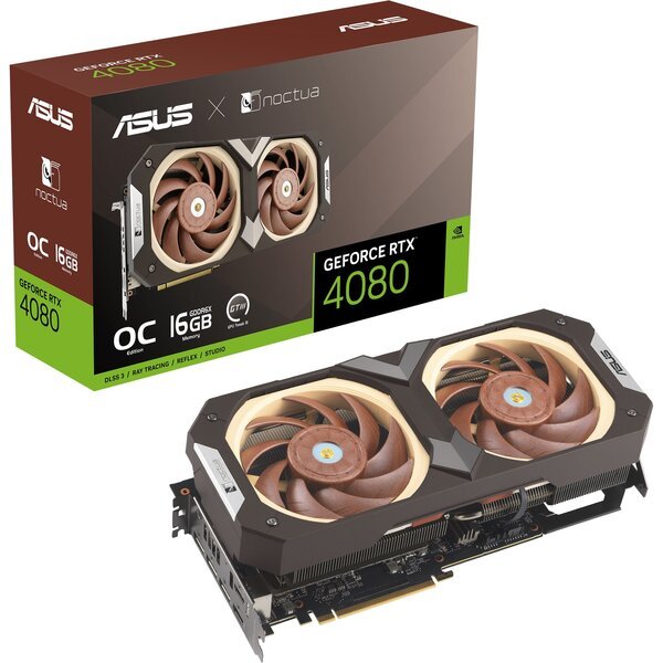 

Видеокарта ASUS GeForce RTX 4080 16GB GDDR6X OC (90YV0IB2-M0NA00)