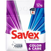 Пральний порошок Savex Color&Care автомат 1,2 кг