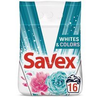 Пральний порошок Savex Whites&Colors автомат 2,4 кг