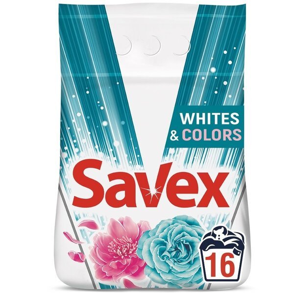 

Стиральный порошок Savex Whites&Colors автомат 2,4кг
