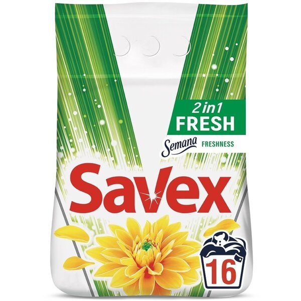 

Стиральный порошок Savex 2в1 Fresh автомат 2,4кг
