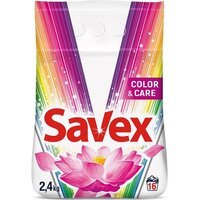 Пральний порошок Savex Color&Care автомат 2,4 кг