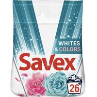 Пральний порошок Savex Whites&Colors автомат 4кг