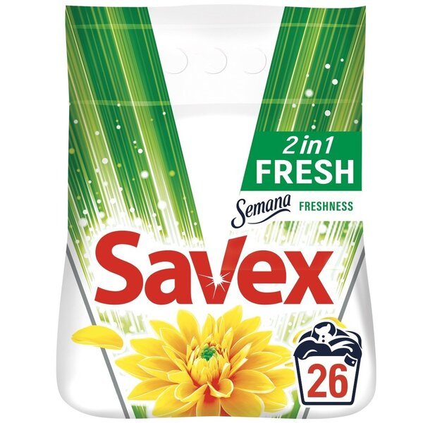 

Стиральный порошок Savex 2в1 Fresh автомат 4кг