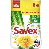 Пральний порошк Savex 2в1 Fresh 6кг