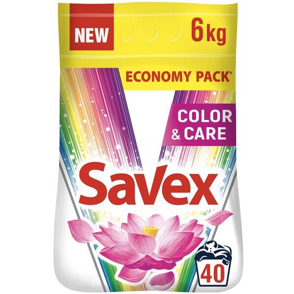 

Стиральный порошк Savex 2в1 Сolor&Care 6кг