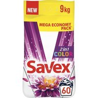 Пральний порошок Savex 2в1 Color 9кг