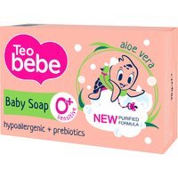 Мыло детское Teo Bebe Aloe Vera&Vitamin E 75г