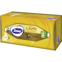 Серветки косметичні Zewa Softis 4 шари 80шт