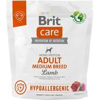 Корм для собак середніх порід Brit Care Dog Hypoallergenic Adult Medium Breed гіпоалергенний з ягням 1кг