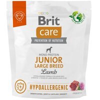 Корм для молодих собак великих порід Brit Care Dog Hypoallergenic Junior Large Breed гіпоалергенний з ягням 1кг