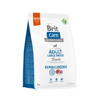 Корм для собак великих порід Brit Care Dog Hypoallergenic Adult Large Breed гіпоалергенний з ягням 3кг