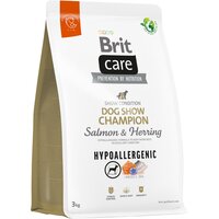 Корм для выставочных собак Brit Care Dog Hypoallergenic Dog Show Champion с лососем и селедкой 3кг